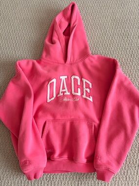 The Limited Hot Pink OACE Logo Pullover Hoodie